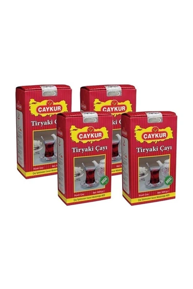 Çaykur Tiryaki Çay 1000 gr - 4 Adet ürün görseli 1
