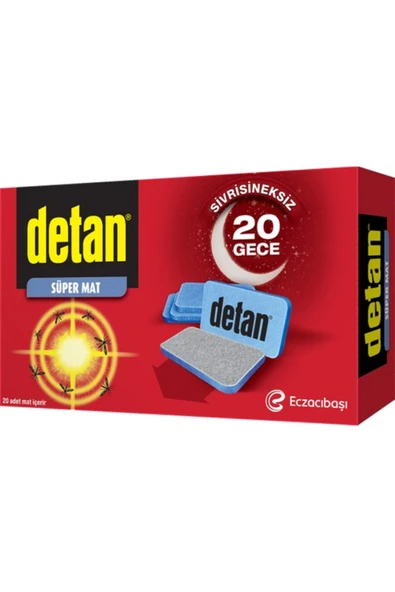 Detan Süper Mat Tablet 20 Gece ürün görseli 1