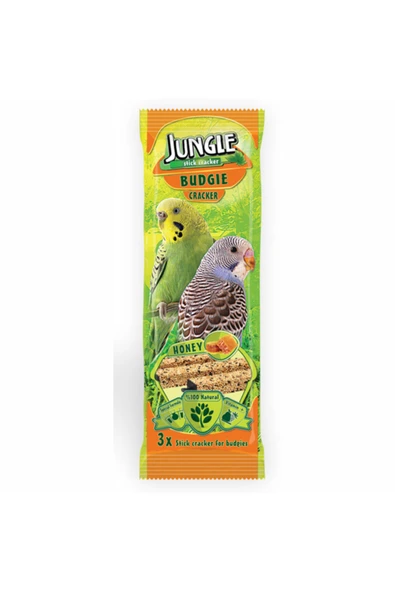 Jungle Ballı Muhabbet Kuşu Krakeri 3'lü ürün görseli 1
