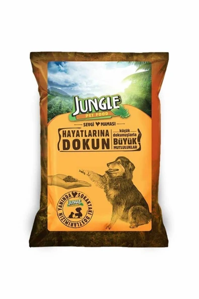 Jungle Sevgi Maması Köpek 125 gr 24adet ürün görseli 1