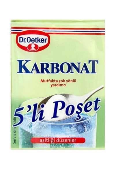 Dr. Oetker Karbonat 5'li 25 gr ürün görseli 1