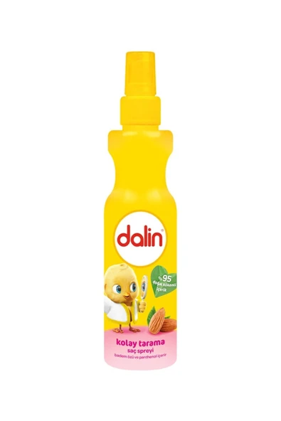 Dalin Kolay Tarama Saç Spreyi Badem Özü Ve Panthenol 200 ml 8690605062194 ürün görseli 1