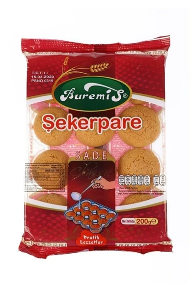 buremis Şekerpare Sade 200 G ürün görseli 1