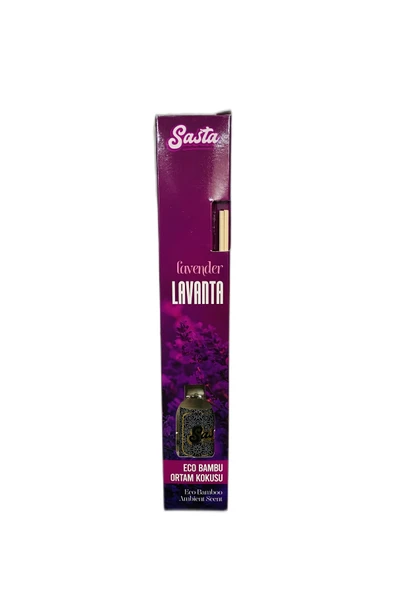 Sasta Eco Bambu Ortam Kokusu Lavanta Lavender 50 Ml. Evde, Ofiste, Araçta, Heryerde... ürün görseli 1