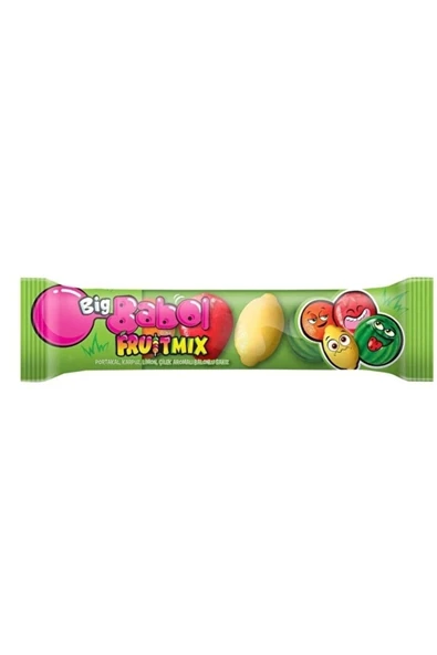 Big Babol Fruit Mix Flowpack 20 gr ürün görseli 1