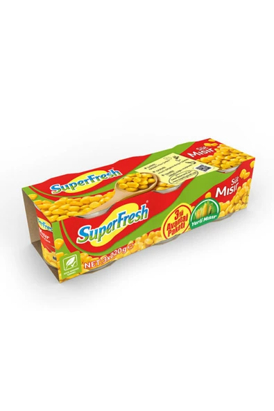 SuperFresh Süperfresh Mısır 3x220 Gr X 2 Adet ürün görseli 1