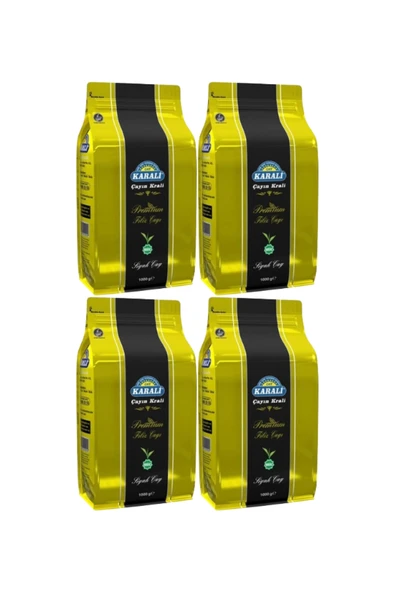 KARAALİ Karali Premium Filiz Dökme Çay 1000 Gr X 4 Adet ürün görseli 1