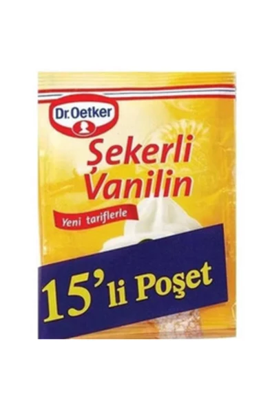 Dr. Oetker Dr Oetker Şekerli Vanilin 15 Li Ekonomik Paket ürün görseli 1