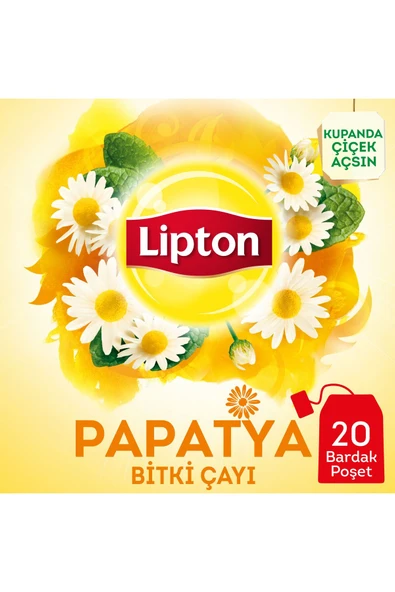 Lipton Papatya Çayı 20'li 3 Paket - Resim 2