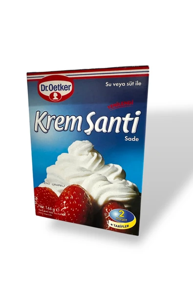 Dr. Oetker Krem Şanti 2 Poşet ürün görseli 1
