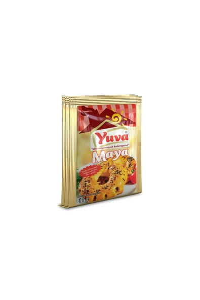 YUVA Instant Kuru Maya 3'Lü Paket 3X11 Gr. ürün görseli 1