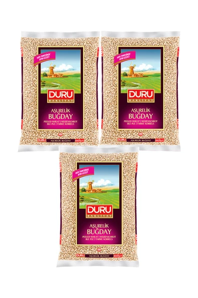 Duru Siftaholsun Aşurelik Buğday, 3x1000 Gr ürün görseli 1
