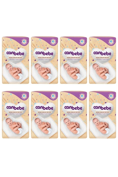 Canbebe Su Geçirmez Bebek Bakım Örtüsü 8’li X 8 Adet ürün görseli 1