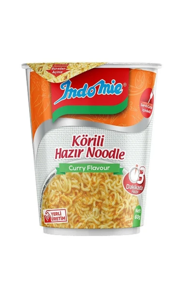 İndomie INDOMİE KÖRİ ÇEŞNİLİ BARDAK 60 GR ürün görseli 1