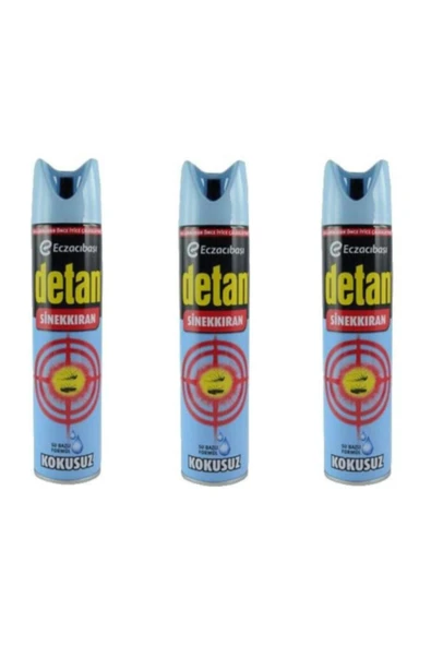 Detan Sinekkıran Kokusuz 275 ml X 3 Adet ürün görseli 1