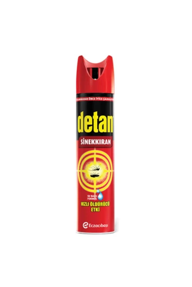 Detan Sinekkıran Su Bazlı Aeresol 275 Ml ürün görseli 1