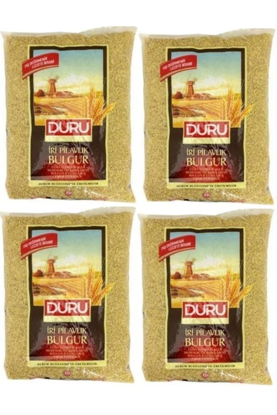 Duru Iri Pilavlık Bulgur 1 kg X 4 Adet ürün görseli 1