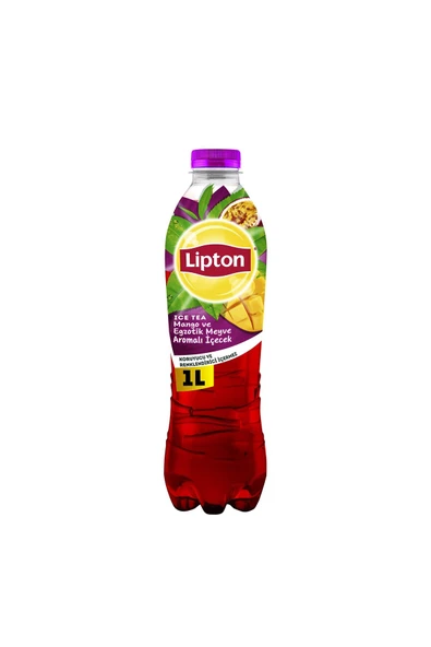 Lipton Ice Tea Mango 1 lt x 6 Adet - Resim 2