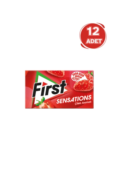 First Sensations Çilek 27gr - 12 Adet - Resim 2