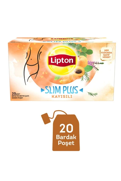 Lipton Slim Plus Kayısılı 20'li 36 G ürün görseli 1