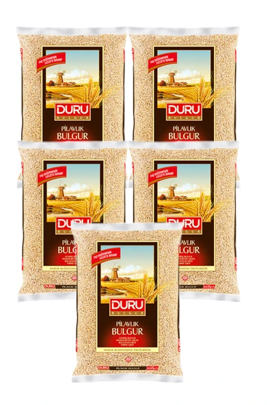 Duru Siftaholsun Pilavlık Bulgur, 5x1000 Gr ürün görseli 1