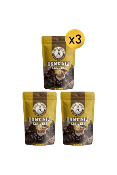 Saray Osmanlı Kahvesi 200 Gr 8 Karışımlı 3'lü Set ürün görseli 1