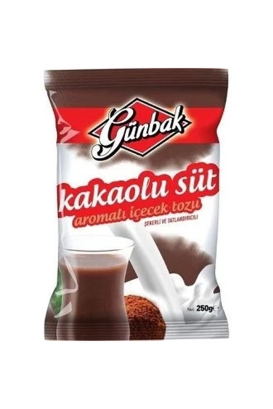 Günbak Kakolu Süt Aromalı içecek Tozu 250 g ürün görseli 1