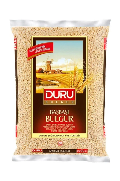 Duru 5x1000 gr Başbaşı Pilavlık Bulgur - Resim 2