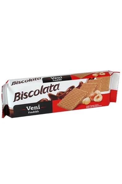 Biscolata Veni Fındıklı Gofret 110 gr ürün görseli 1