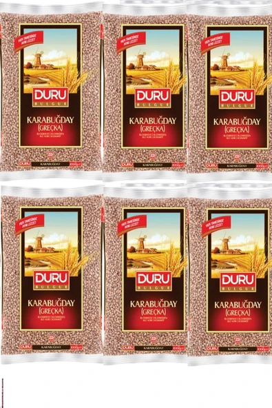 Duru Karabuğday ( Greçka ) 1 Kg X 6 Adet ürün görseli 1
