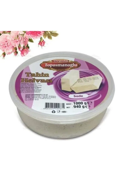 Toposmanoğlu Tahin Helva 1 Kilogram ürün görseli 1