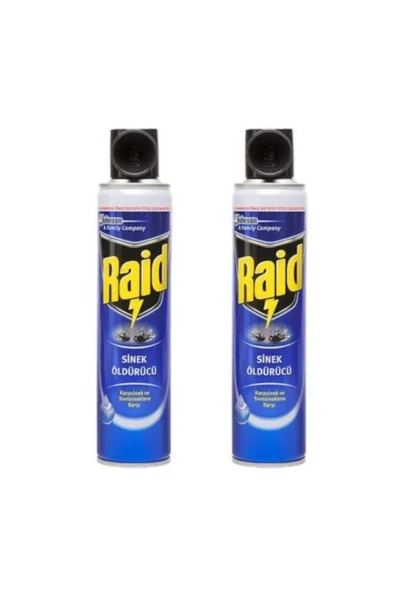 Raid Sinek Savar Sprey 2 Adet 300 ml ürün görseli 1