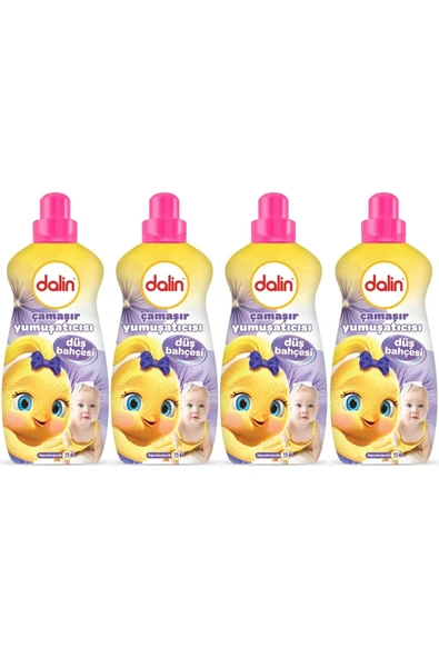 Dalin Çamaşır Yumuşatıcı 1500ML Düş Bahçesi (4 Lü Set) (Bebeklere Özel) ürün görseli 1