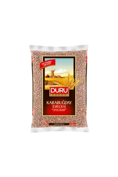 Duru Karabuğday Greçka 1000 Gr. (BAKLİYAT) ürün görseli 1
