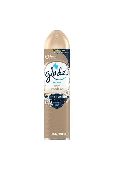 Glade Sprey Aerosol İpeksi Vanilya 300 Ml - Resim 2
