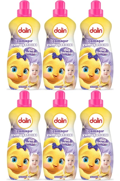 Dalin Çamaşır Yumuşatıcı 1500ML Düş Bahçesi (6 Lı Set) (Bebeklere Özel) ürün görseli 1