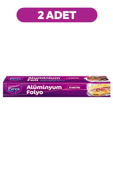 Parex Alüminyum Folyo 8 Mt İkili Set ürün görseli 1