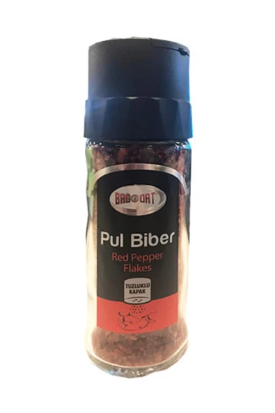 Bağdat Baharat Tuzluklu Cam Şişede Pul Biber 42 gr ürün görseli 1