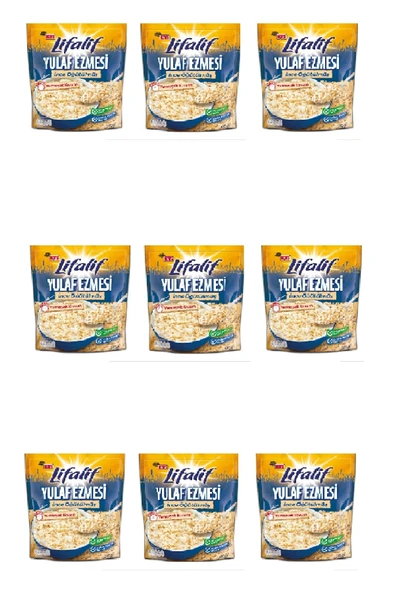 Eti Lifalif Ince Öğütülmüş Yulaf Ezmesi 350 G X 9 Adet ürün görseli 1