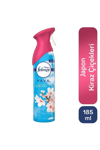 Febreze Hava Ferahlatıcı Sprey Oda Kokusu Japon Kiraz Çiçekleri 185 ml ürün görseli 1