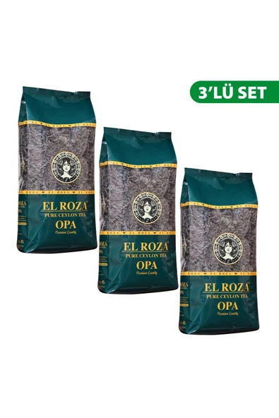 El Roza Opa Ceylon Tea 500g*3adet ürün görseli 1