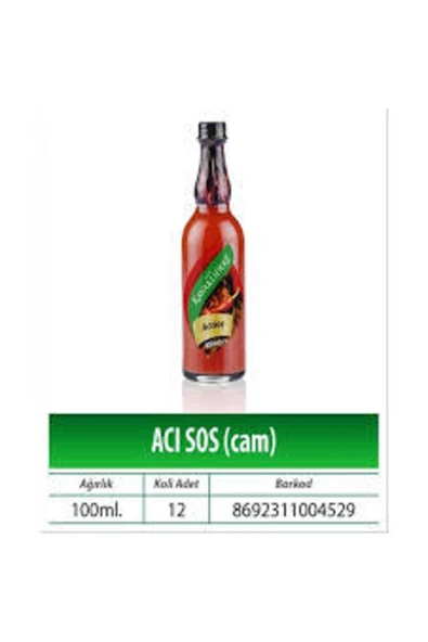 Kavaklıdere Acı Sos 100 ml - Resim 2
