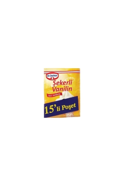 Dr. Oetker Dr.oetker Şekerli Vanilin 15'li 75 Gr ürün görseli 1