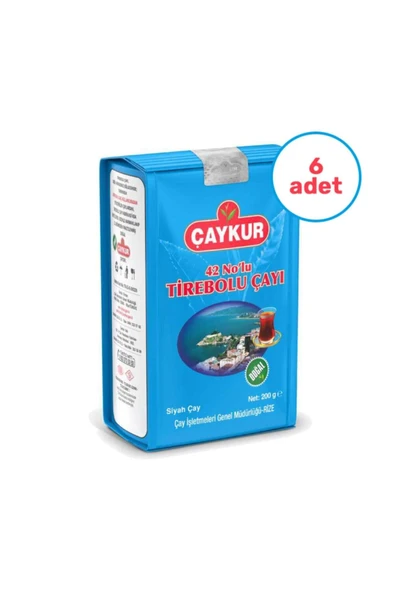Çaykur 42 No Lu Tirebolu Siyah Dökme Çay 6 X 500 G ürün görseli 1