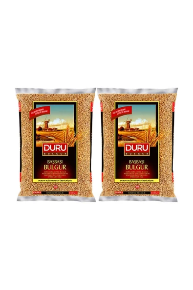 Duru Bakliyat Bulgur 1 Kg Başbaşı Pilavlık X 2 Paket ürün görseli 1