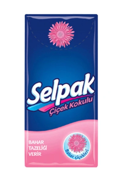 Selpak Çiçek Kokulu Mendil Tekli ürün görseli 1