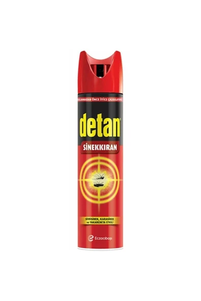 Detan Sinekkıran Su Bazlı 275 ml Kategori Sinek ve Kovucu ürün görseli 1