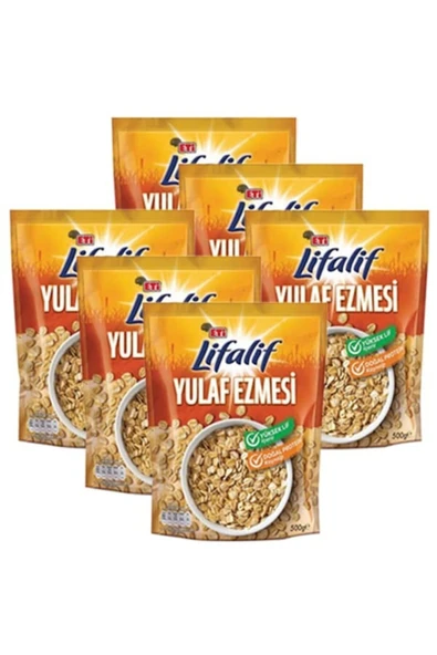Eti Lifalif Yulaf Ezmesi 500 gr X 6 Adet ürün görseli 1