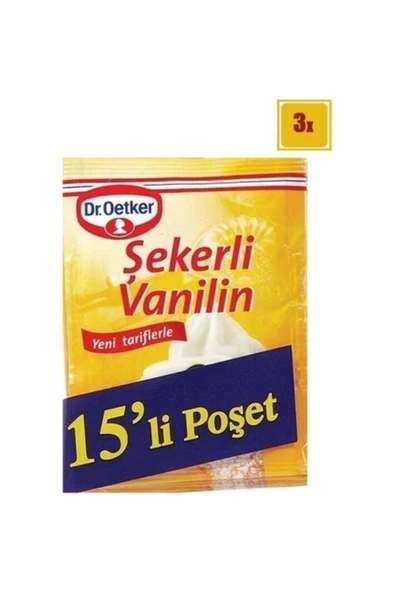 Dr. Oetker Dr.oetker Vanilin Sekerli 15'li X 3 ürün görseli 1