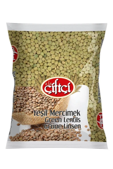 Ala Çiftçi Yeşil Mercimek 1 Kg ürün görseli 1